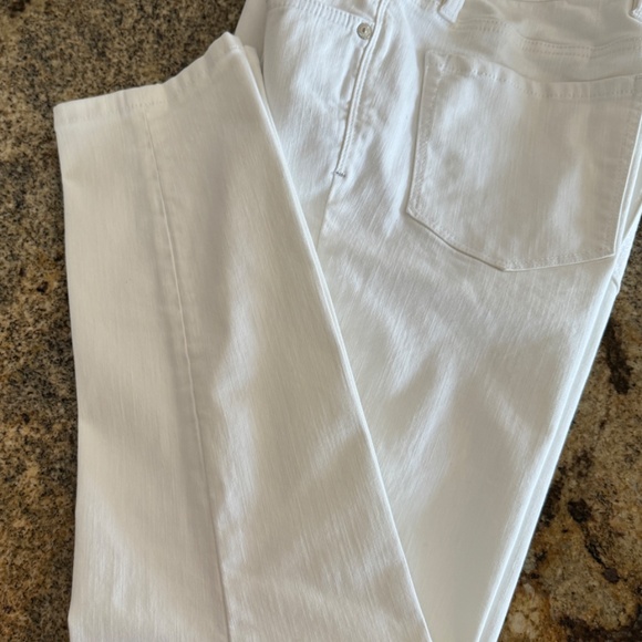 NWOT Tommy Bahama Ella Twill High-Rise White Ankle Jeans Size 4 - Picture 5 of 11